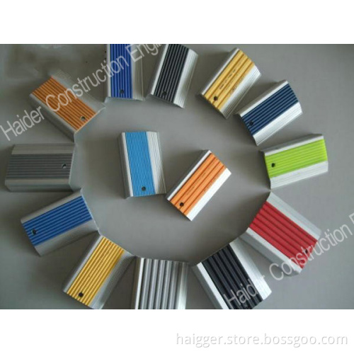 Stair Nosing with Colored PVC Insert